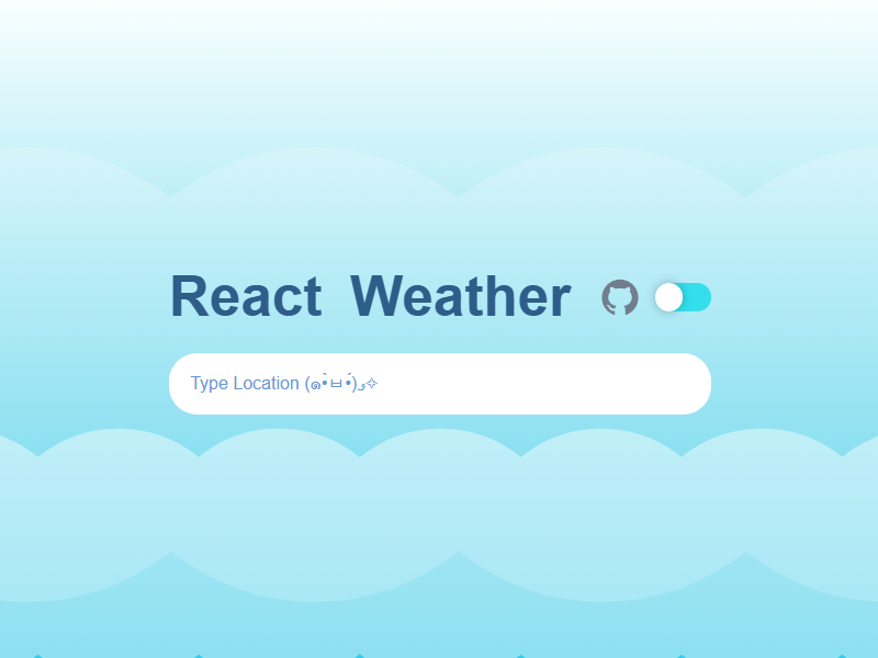 Project - Weather App